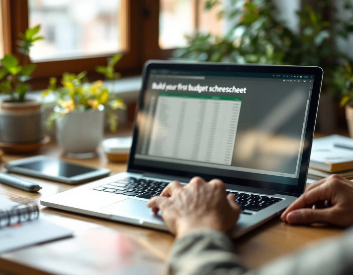 Build your first budget spreadsheet