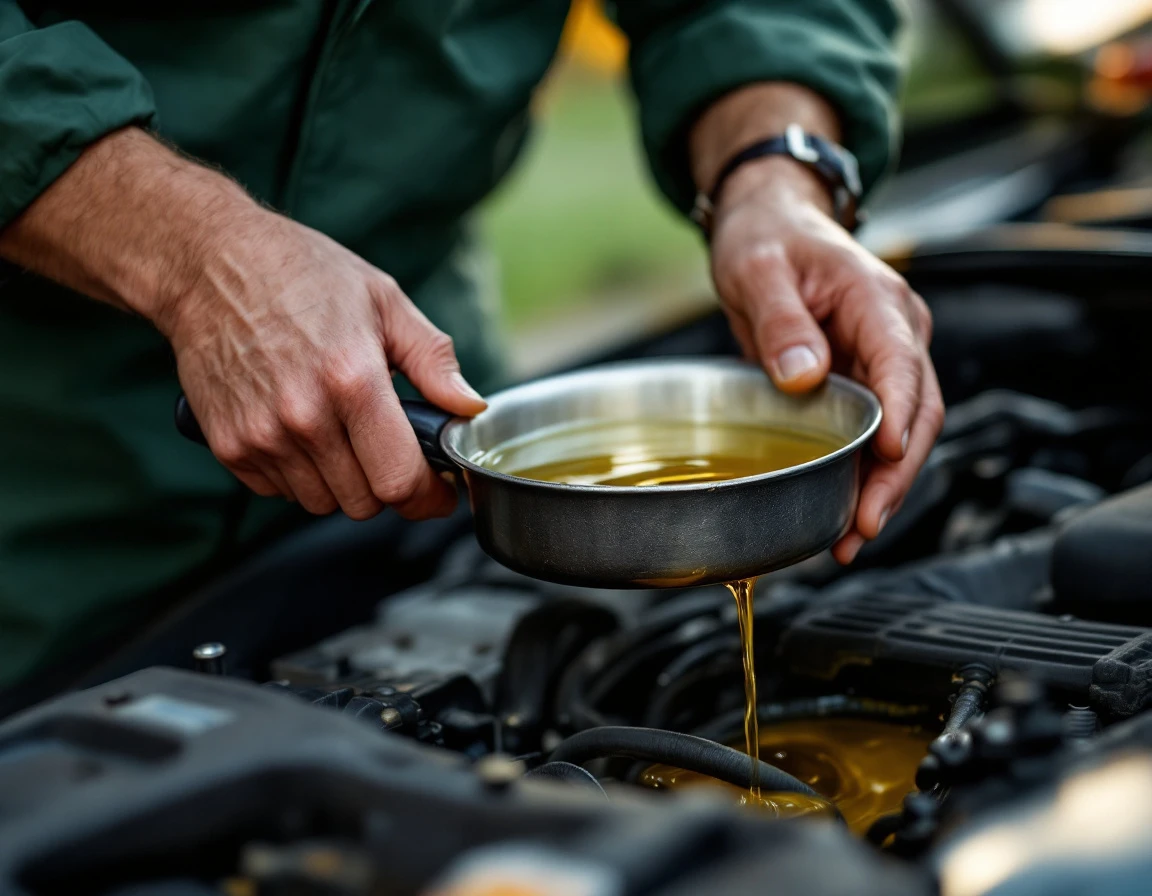 Change your own oil for the first time