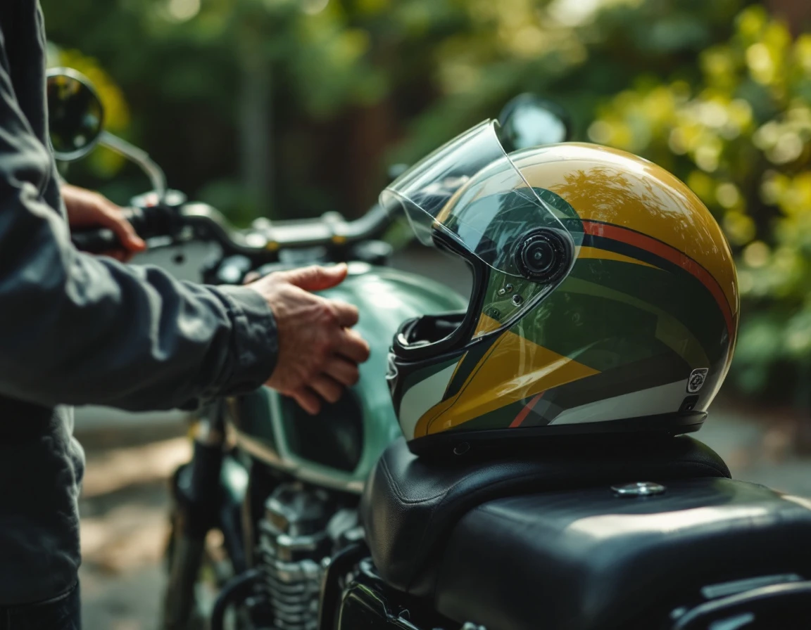 Come with me to look at a used motorcycle