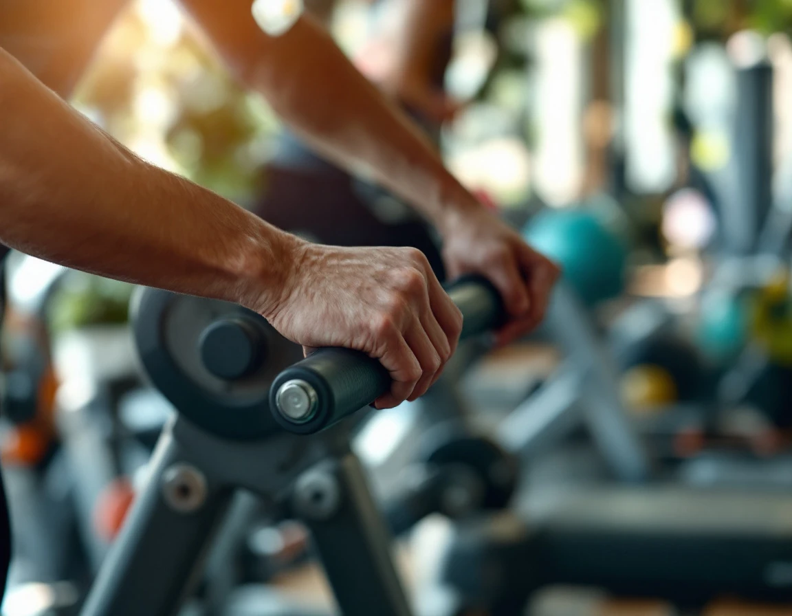 Come with me to my first gym session and show me the machines