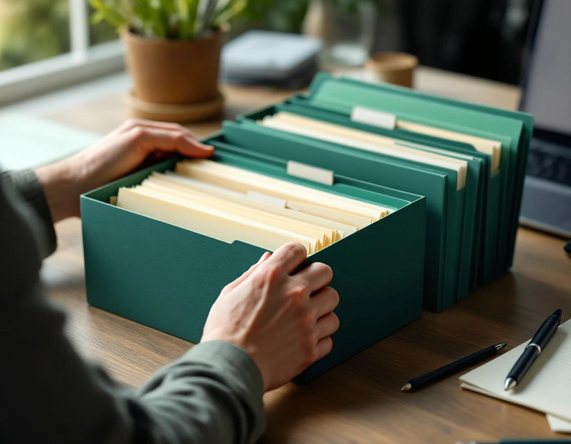 Get your important documents organized in one afternoon