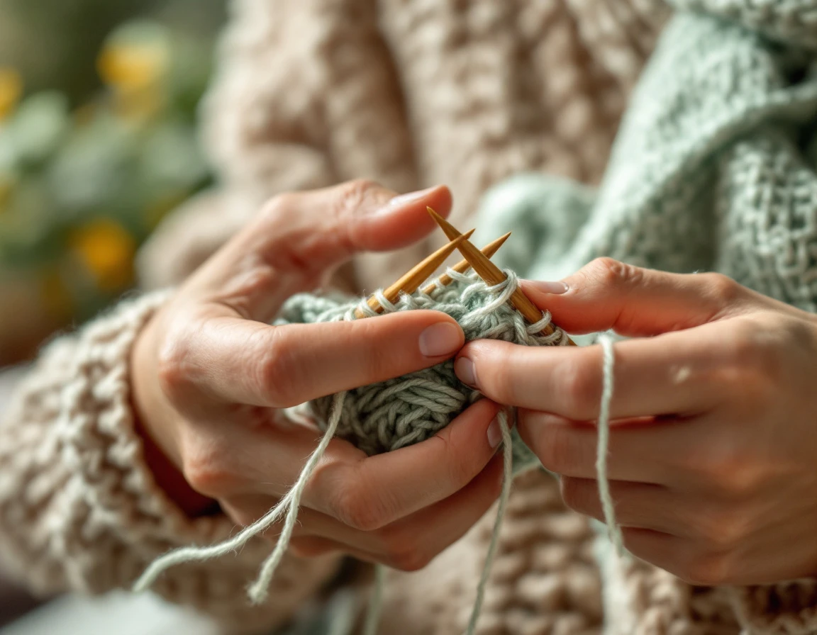 Knit your first scarf