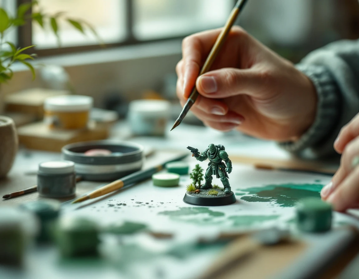 Paint your first miniatures