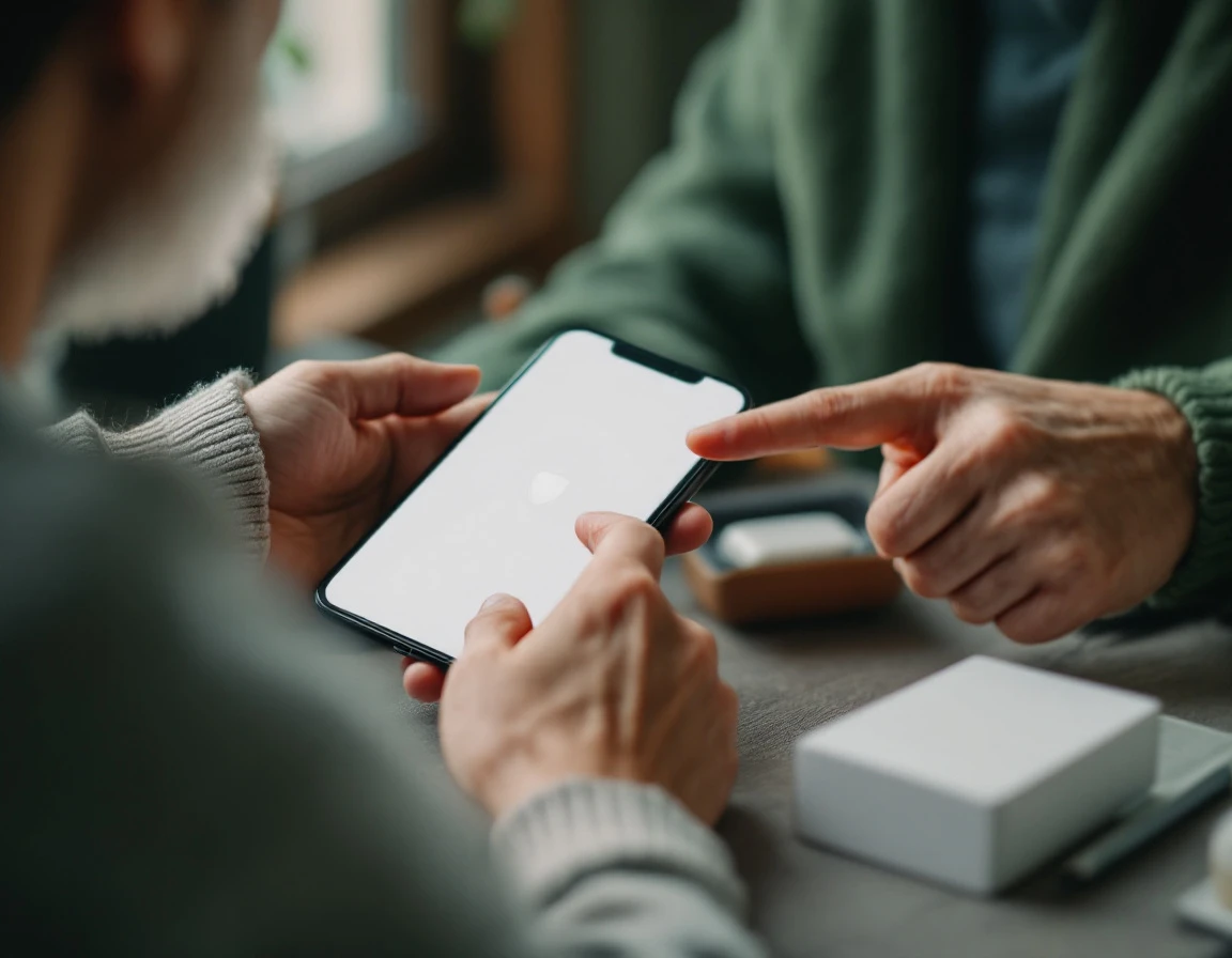 Set up a parent's new phone and scam-proof it