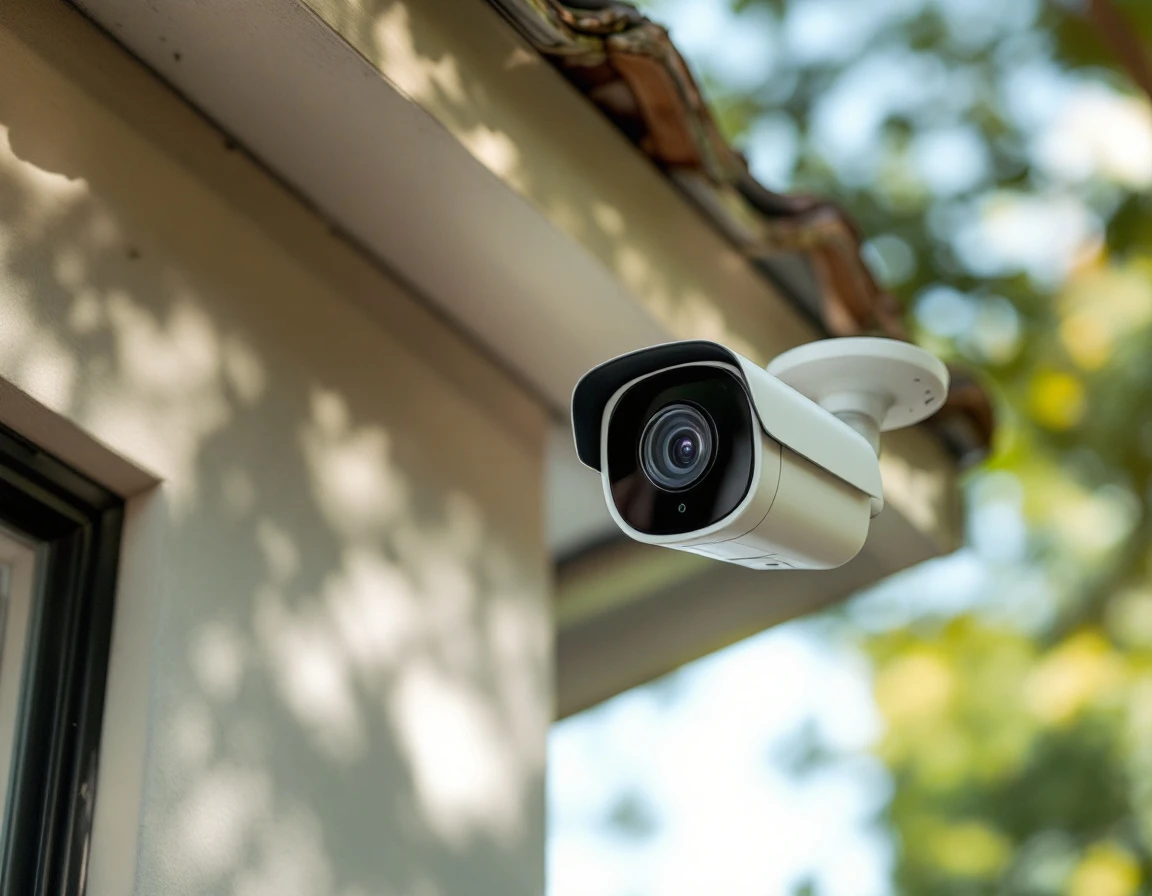 Set up home security cameras