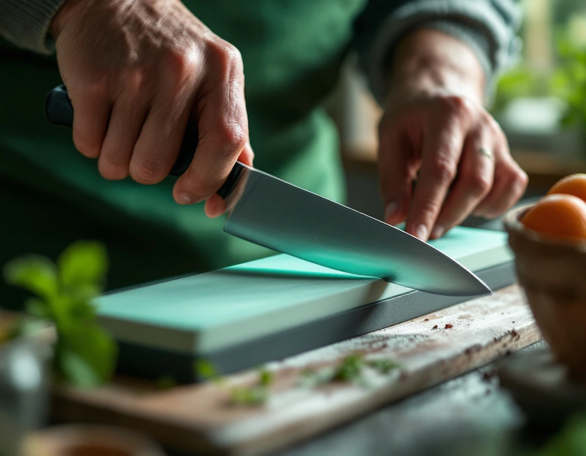 Sharpen your kitchen knives properly